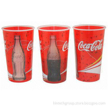 Cold Sensitive Color-changing Mugs, Made of PP